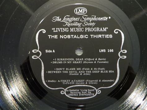 Longines Symphonette And Singing Choraliers Nostalgic Thirties 1961 2xlp Vg Ebay
