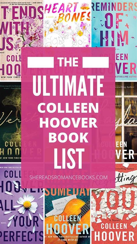Colleen Hoover Books In Order The Complete Guide To Get