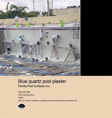Blue Quartz Pool Plaster