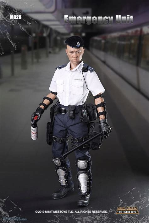 New Product 16 Scale Hong Kong Police Action Figure From