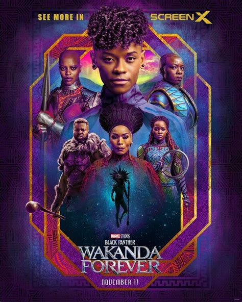 Black Panther Wakanda Forever Movie Poster 6 Of 32 Imp Awards