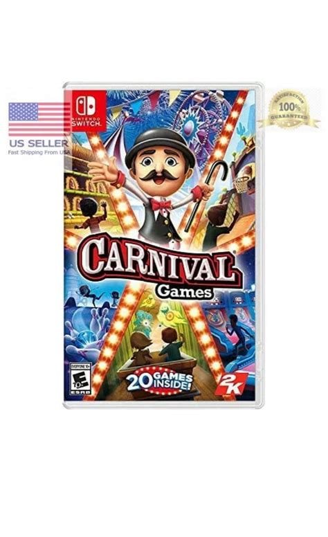 Brand New Carnival Games Nintendo Switch On Mercari Carnival Games