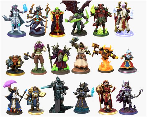Fanmade World Of Warcraft Miniature Figures Mmorpggg