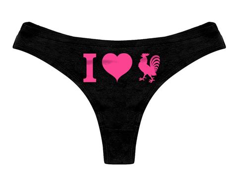 I Love Cock Panties Sexy Funny Slutty Bridal Shower Party T Etsy