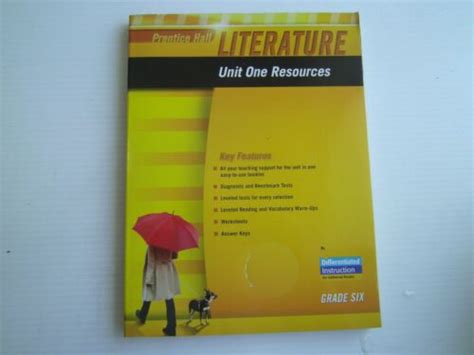 Prentice Hall Literature 2010 Unit 1 Resource Grade 6 9780133664294 Ebay