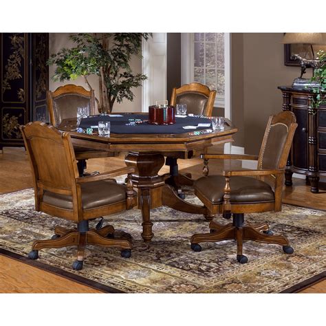 After setting up a stylish new game room table, add plenty of comfortable seating for everyone with game room stools, benches and chairs from sears. Hillsdale Nassau 5 Piece Game Table Set - Poker Tables at ...