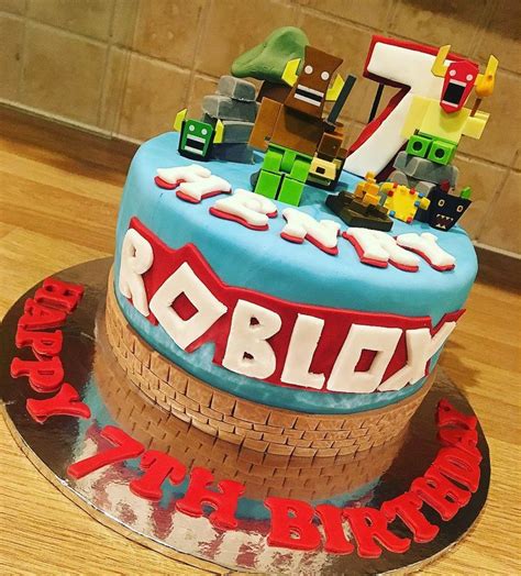 Outrageous cakes tampa bakery kids birthday cakes. Yummy chocolate ROBLOX cake for Henry's 7th birthday # ...