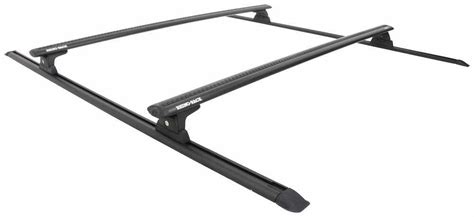 Rhino Rack Aero Bar Roof Rack For Camper Shells Track Mount Black