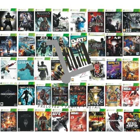 Xbox 360 Xbox360 Games Bundles Job Lot Huge Selection Big Discounts £4