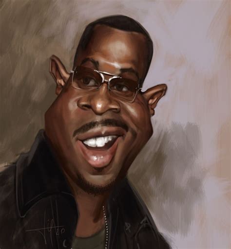 Martin Lawrence Celebrity Caricatures Caricature Sketch Funny