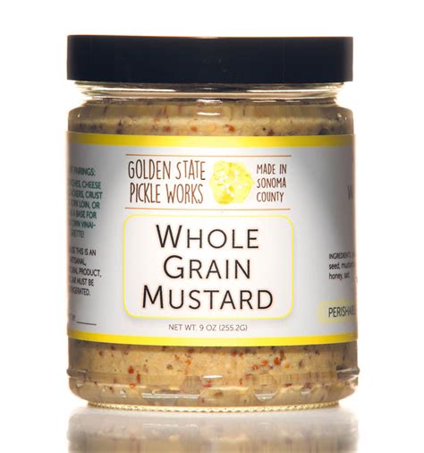 Whole Grain Mustard Golden State Pickle Works