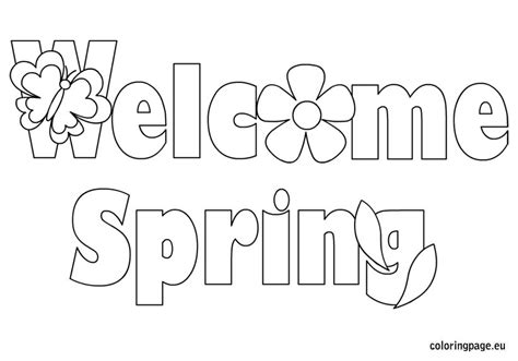 Supercoloring.com is a super fun for all ages: Spring Coloring Pages 2018- Dr. Odd
