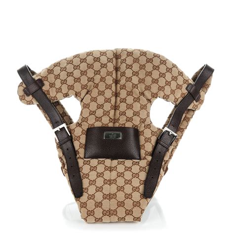 Gucci Monogram Baby Carrier Brown 159046