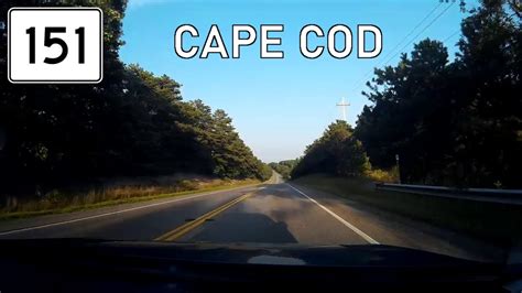 Cape Cod Massachusetts Route 151 In Falmouth And Mashpee Youtube