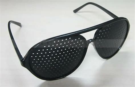 Pinhole Glasses Hole Eye Glasses Anti Fatigue Vision Care Eyesight Improver Buy Pinhole