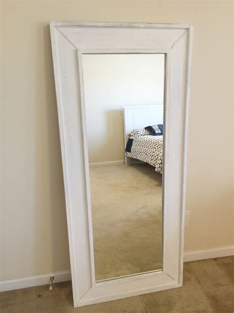 Anything shorter however, even though you may be able see your entire reflection in it, may not give you as true of a reflection as one which is really full length. Ana White | Full Length Mirror - DIY Projects