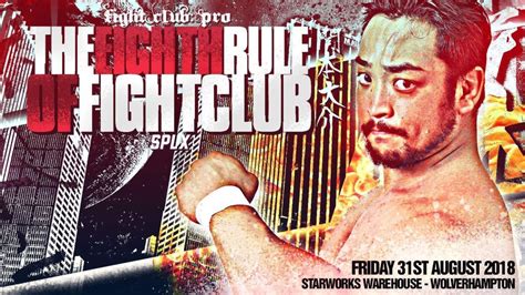 Fight Club Pro ‘the Eighth Rule Of Fight Club Full Results Wrestle