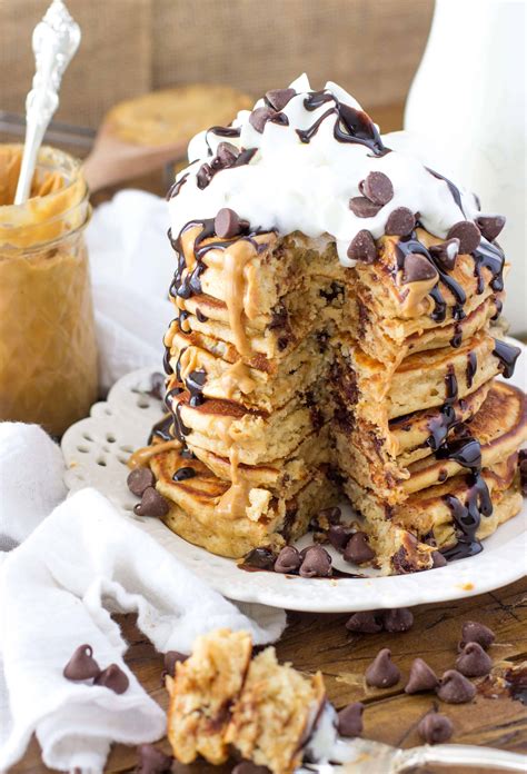 Butter © denzil green butter is a spread made from solidified cream. Peanut Butter Chocolate Chip Pancakes - Sugar Spun Run