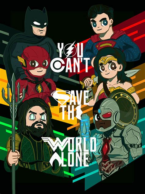 El texto que puse fue you can't save the future alone. ArtStation - YOU CAN'T SAVE THE WORLD ALONE, Jerry Kritphiwat