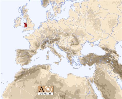 Europe Atlas The Mountains Of Europe And Mediterranean Basin Cambrian