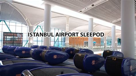 Sleepod del Aeropuerto de Estambul Cabañas para dormir