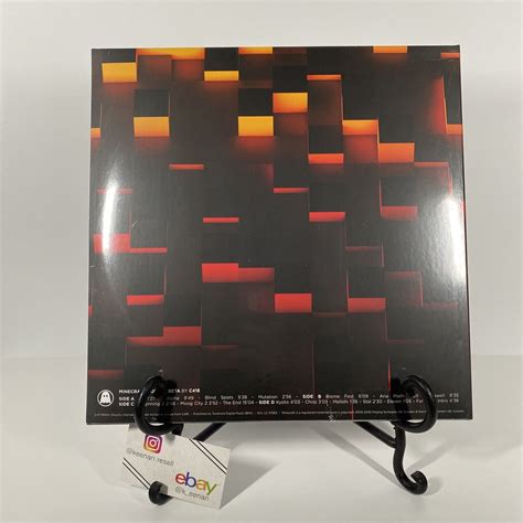 C418 Minecraft Volume Beta Exclusive Limited Edition Fire Splatter
