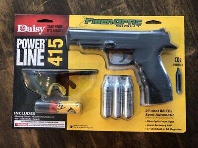 Daisy Power Line Shot Semi Auto Bb Co Pistol Air Gun Kit