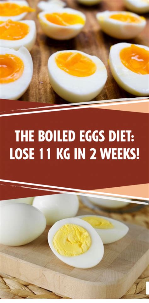 The Boiled Eggs Diet Lose 11 Kg In 2 Weeks Organic Planner Media