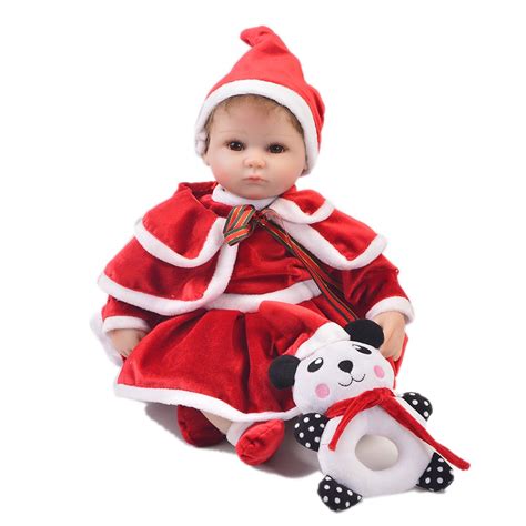2018 Christmas T 17 Inch Baby Doll Toys Realistic Keiumi Silicone