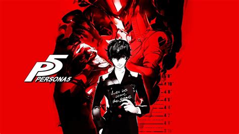 A 1920x1080 Persona 5 Wallpaper Full Screen Capture Taken From The