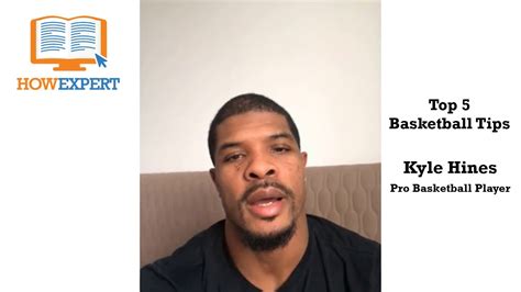 Howexpert Top 5 Basketball Tips Feat Kyle Hines Pro Basketball Player Pro Athlete Tips