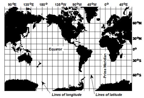 Pacific Ocean Map With Latitude And Longitude Map Feccnederland