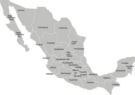 Mexico Mapa Económico