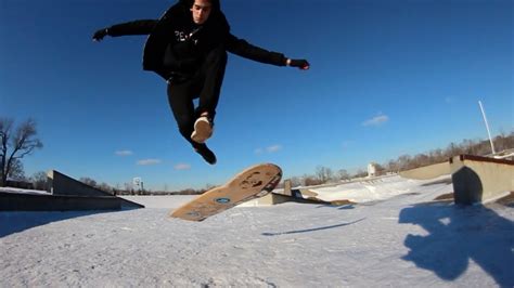 Snowskate Skatepark Fun Youtube