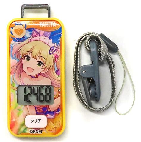 Jougasaki Rika 3d Sensor Equipped Pedometer Idol Master Cinderella Girls ×tanita Goods
