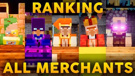 Ranking All Merchants In Minecraft Dungeons From Worst To Best Youtube