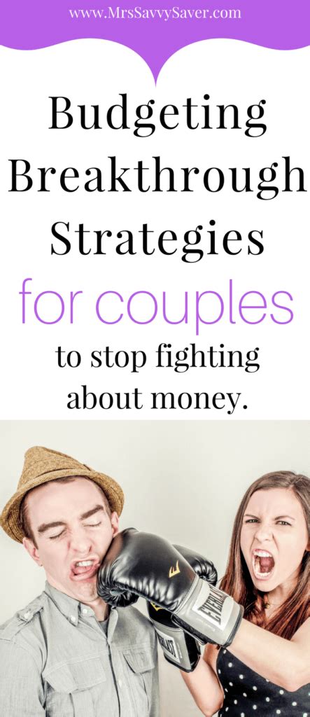 How To Budget As A Couple Budgeting Breakthrough Strategies For 2018 With Images Budgeting