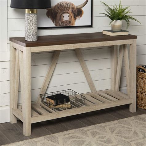 Modern Farmhouse Accent Entryway Table Amazonca Home And Kitchen