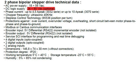 Eedc Phase Bipolar Stepper Driver Edrive Stepper Motor System Johor Johor Bahru Jb