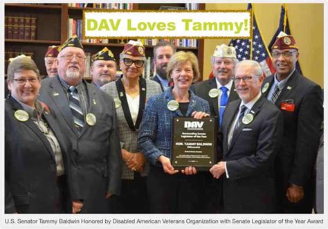 Remember Candyland Dav Gives Tammy Baldwin Award ‘combatting The