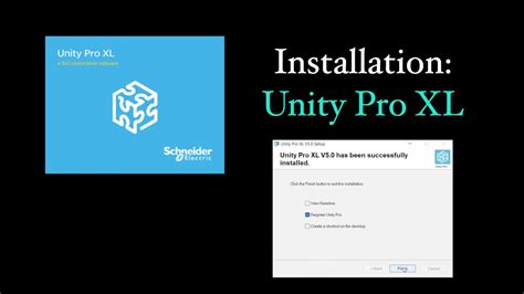 Installation Unity Pro Xl Youtube