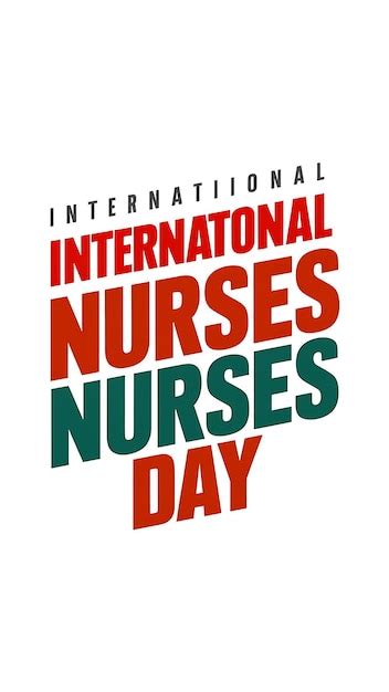 Premium Photo International Nurses Day Vector Illustration