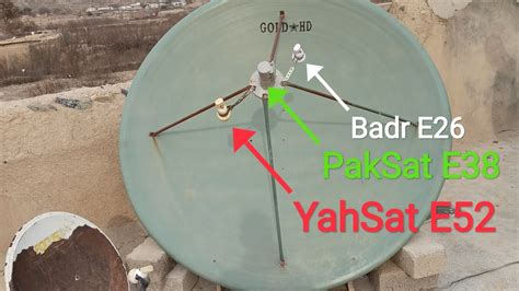 PakSat E38 Badr E26 YahSat E52 Dish Antenna Satting Next Video