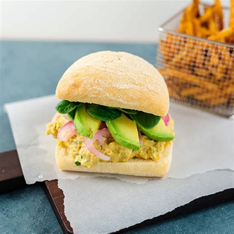 curried chickpea salad sandwich tribeca oven