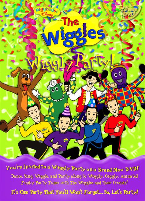 Wigglepedia Fanon Wiggly Party A Cartoon Wiggles Video