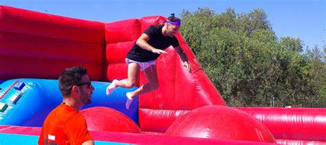 Wipeout Red Balls European Aifull Inflatables