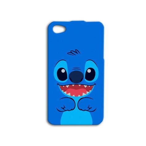 Stitch Iphone Case Disney Ipod Case Adorable Phone Case Blue Cover Cute