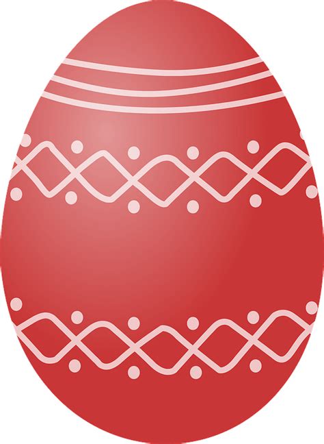 Red Easter Egg Clipart Free Download Transparent PNG Creazilla