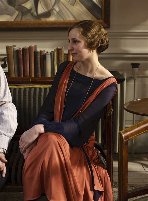 Laura Carmichael As Lady Edith Crawley In Downton Abbey Tv Series