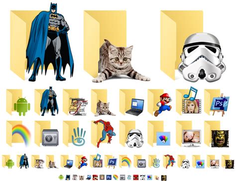 Windows 10 16 Custom Folder Icons By Tastentier On Deviantart